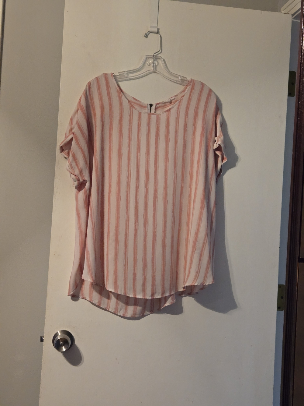 Maurices Delton Striped Short-Sleeve Blouse